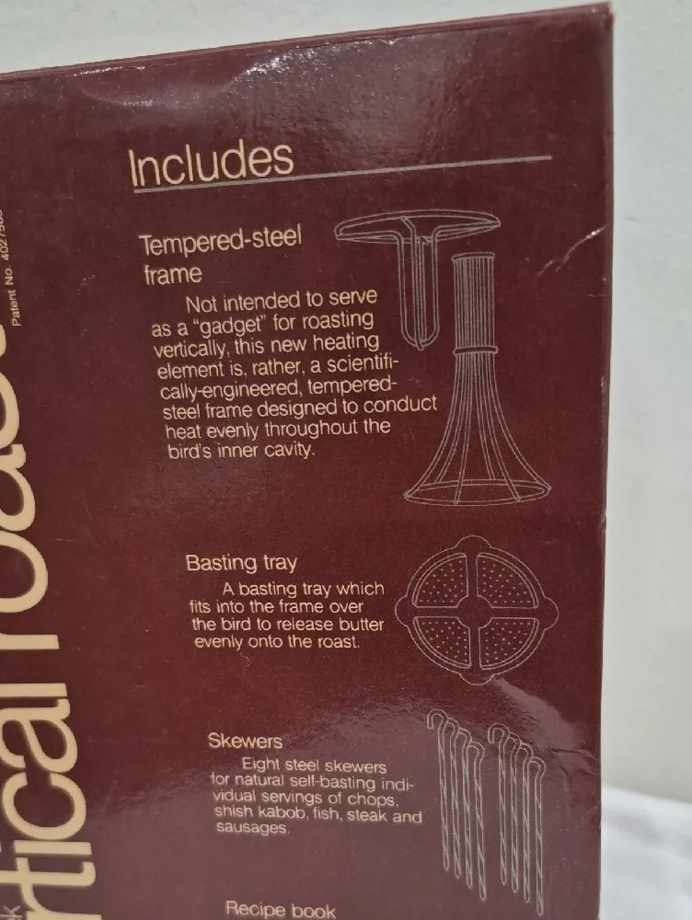 Vintage Spanek Vertical Roaster Set in Original Box